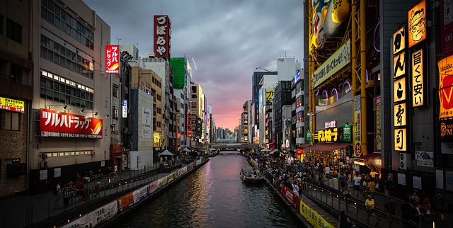 日本 大阪 道顿堀 - 上的免费照片