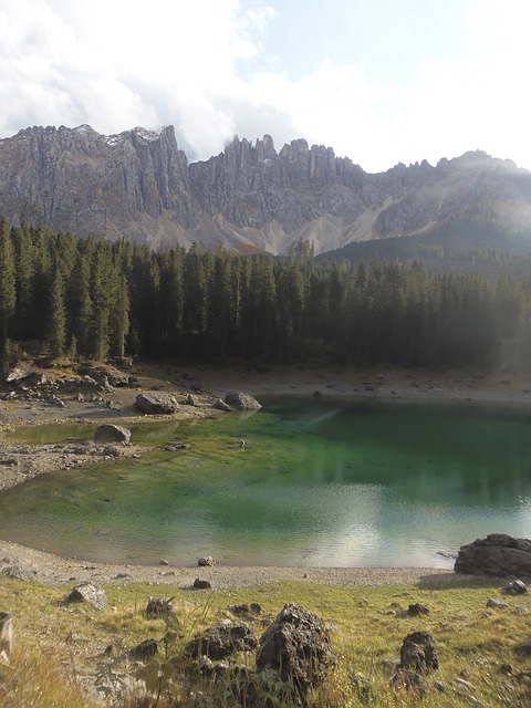 白云岩 拉迪卡雷扎 Karersee - 上的免费照片