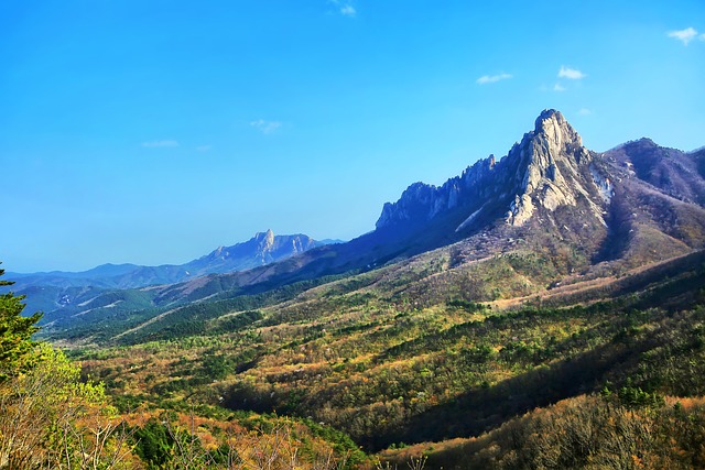 雪岳山 蔚山岩 风光 - 上的免费照片