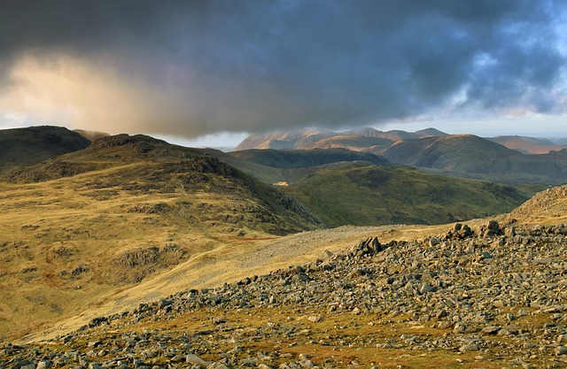 Bowfell 坎伯里亚 英国 - 上的免费照片