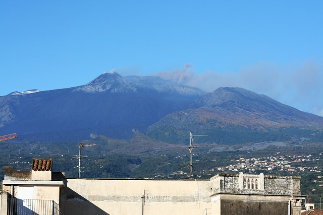 埃特纳火山 火山 排放量 - 上的免费照片