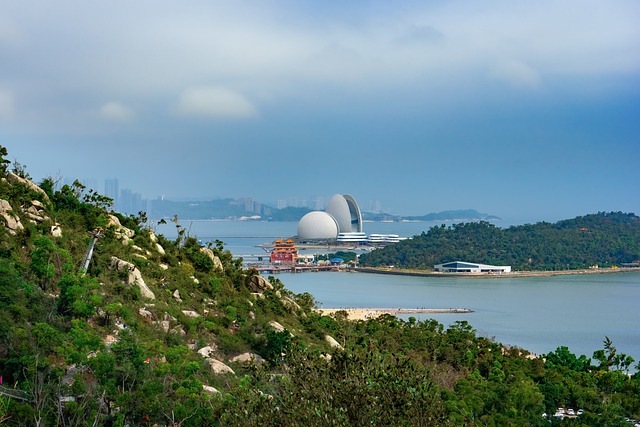 中国珠海 中国广东省珠海市名亭公园山顶 - 上的免费照片