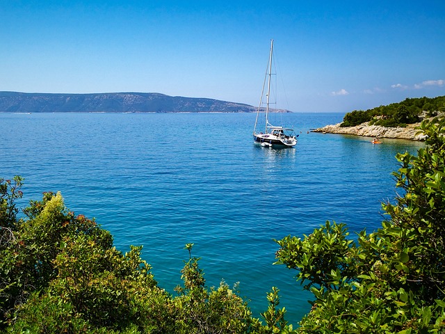 克罗地亚 Cres 海 - 上的免费照片