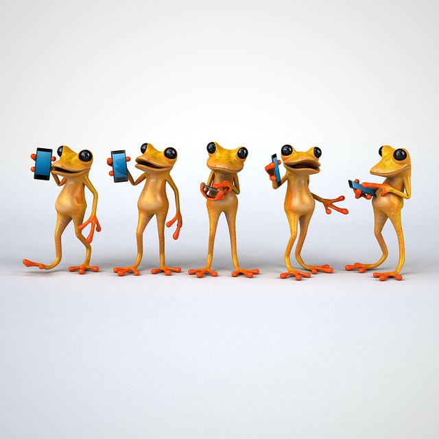 青蛙 3D 电话 - 上的免费图片
