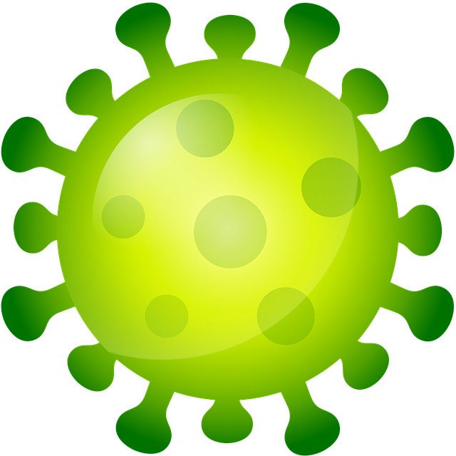 晕病毒 绿色 图标 - 上的免费图片