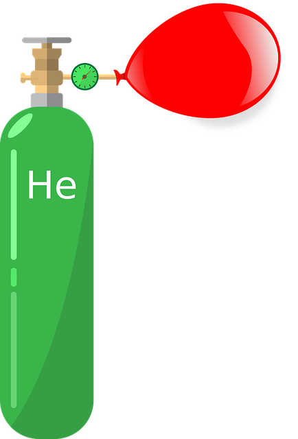 氦 气体 气球 - 免费矢量图形