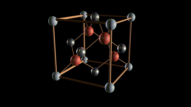 水晶格子 砷化镓 科学 - 上的免费图片