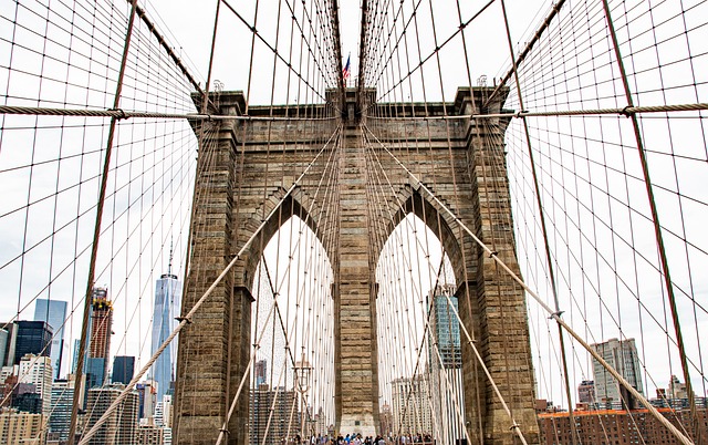 布鲁克林大桥 纽约 桥 - 上的免费照片