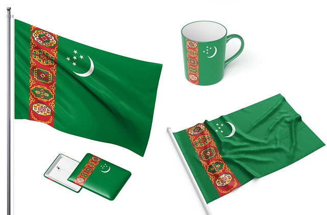 土库曼斯坦 国家的 旗帜 - 上的免费图片