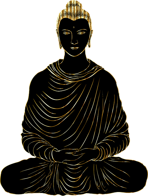 佛 佛教 线条艺术 - 免费矢量图形