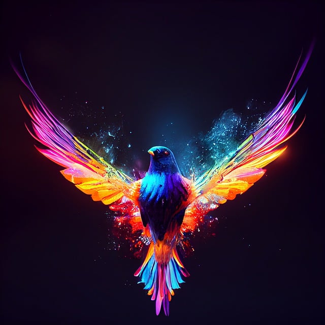 鸟 七彩鸟 彩虹鸟 - 上的免费图片