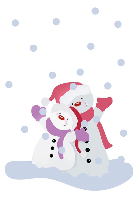 圣诞节 雪人 冬天 - 上的免费图片