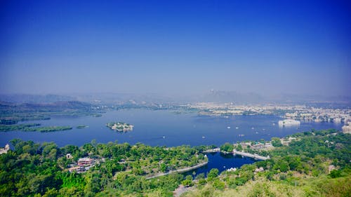 岛屿鸟瞰图 · 免费素材图片