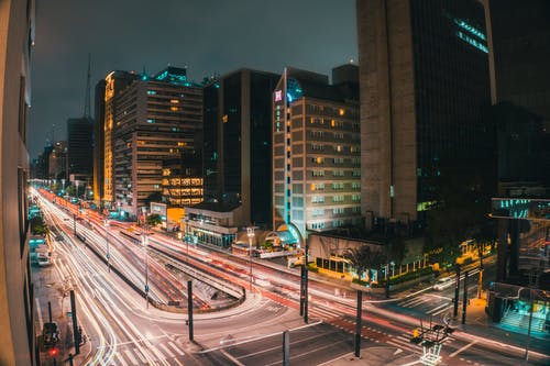 夜间城市 · 免费素材图片