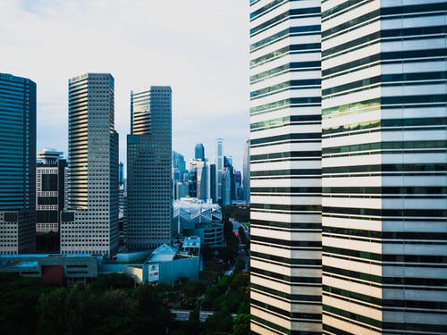 新加坡摩天大楼的摄影 · 免费素材图片
