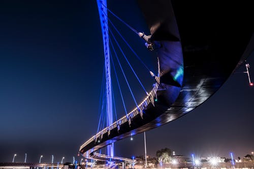 夜间城市景观 · 免费素材图片