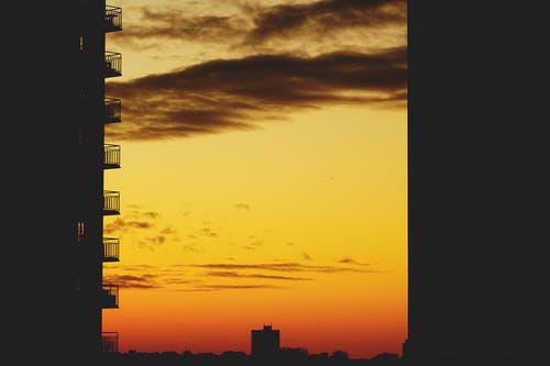 黄金时段的高层建筑照片 · 免费素材图片