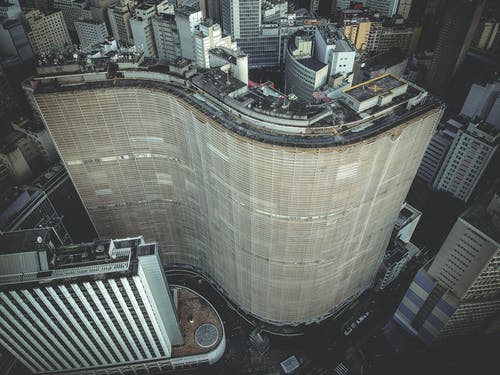 高层建筑的航空照片 · 免费素材图片