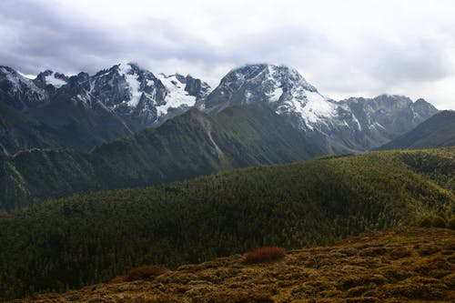 雪帽山 · 免费素材图片