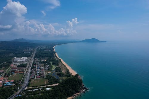 岛屿航空摄影 · 免费素材图片