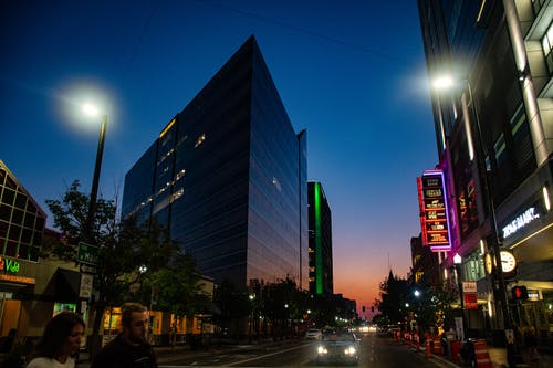 夜间城市 · 免费素材图片