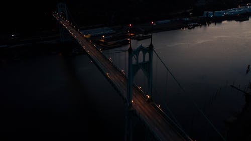 混凝土桥梁航拍 · 免费素材图片