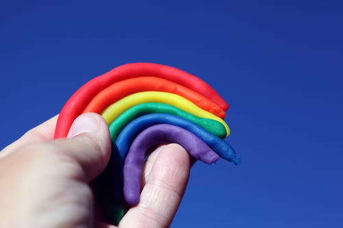 彩虹黏土 · 免费素材图片
