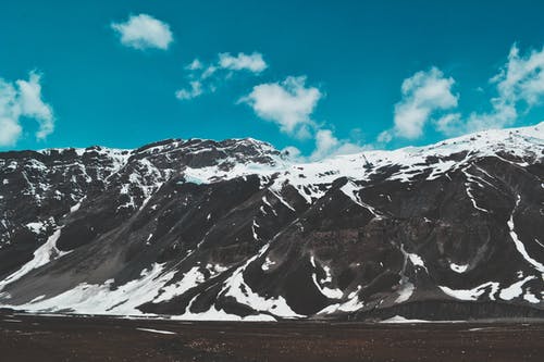 山脉与雪 · 免费素材图片