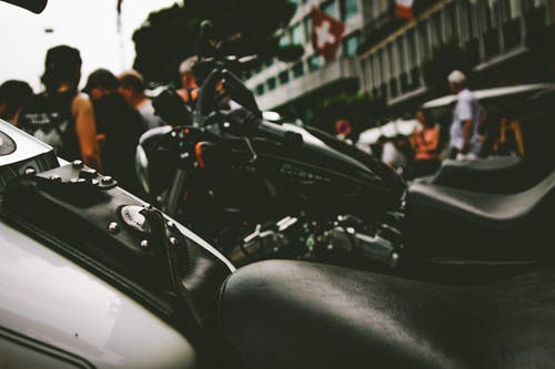 摩托车的特写照片 · 免费素材图片