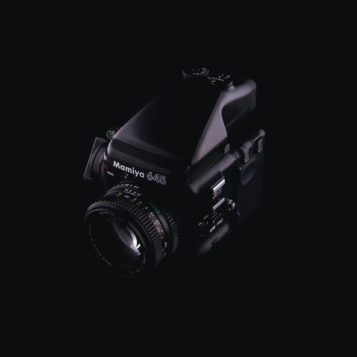黑色mamiya摄像机 · 免费素材图片