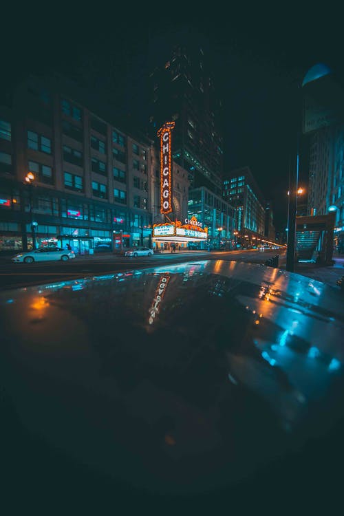 夜晚的城市之光 · 免费素材图片