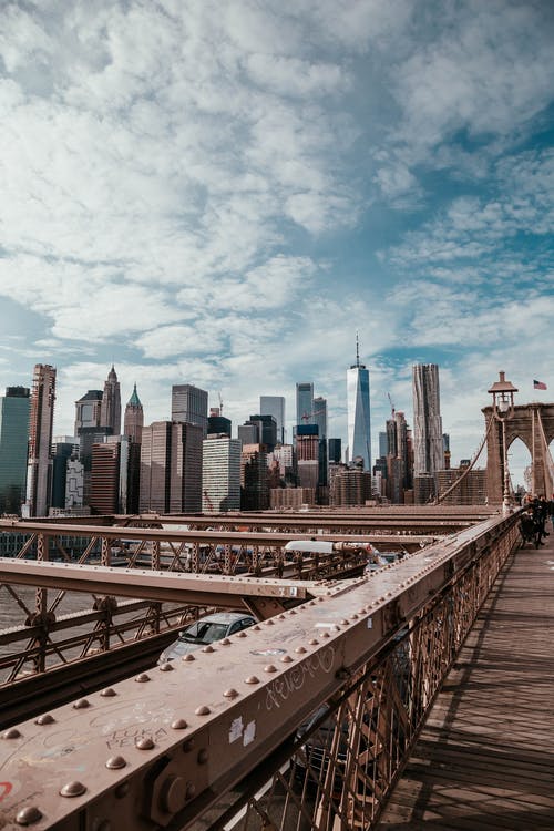 布鲁克林大桥，纽约照片 · 免费素材图片