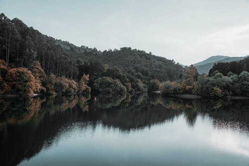 白天湖的照片 · 免费素材图片