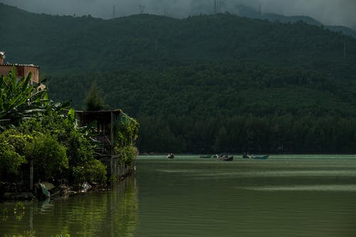 船在水面上 · 免费素材图片