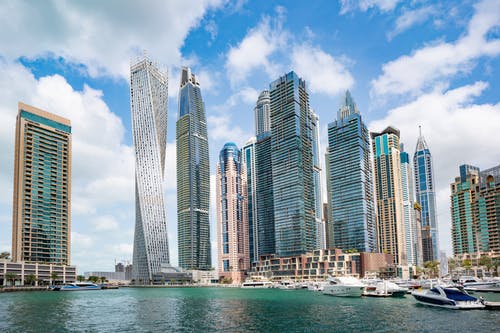 迪拜的高层建筑 · 免费素材图片