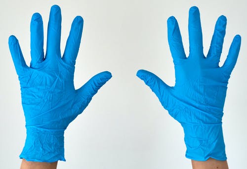 有关covid-19, 一次性, 乳胶手套的免费素材图片