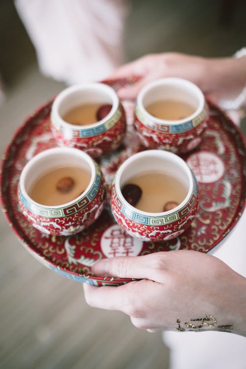 来杯茶作物女人 · 免费素材图片