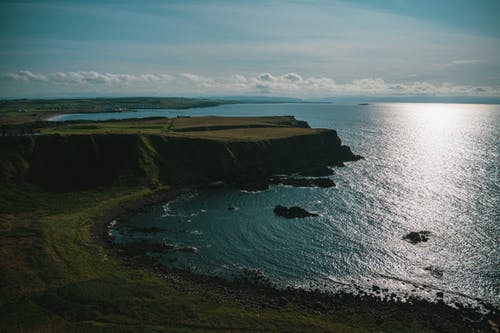 有关爱尔兰, 景观, 沿海悬崖的免费素材图片