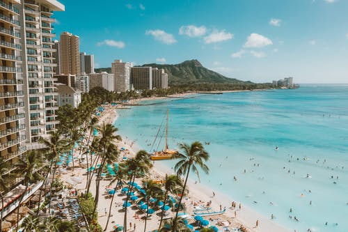 有关冲浪摄影, 城镇, 夏威夷的免费素材图片
