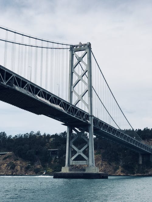 有关加州的金门大桥, 吊桥, 基础设施的免费素材图片
