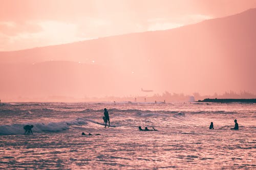 有关一缕阳光, 夏威夷, 夕阳的光的免费素材图片