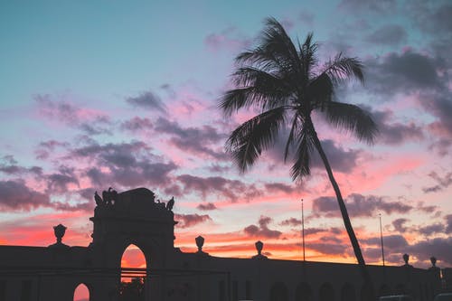 有关一缕阳光, 夏威夷, 夕阳的光的免费素材图片