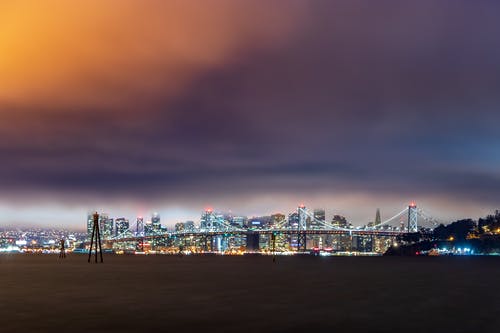 有关城市, 夜间, 天空的免费素材图片