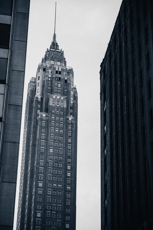 大城市市区的现代摩天大楼 · 免费素材图片