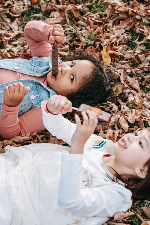 姜饼快乐多样的孩子 · 免费素材图片
