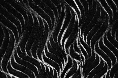 黑白条纹纺织 · 免费素材图片