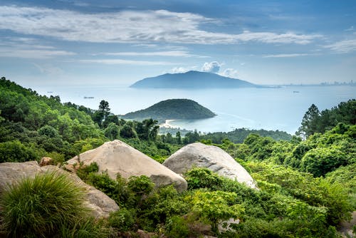 有关冷静, 卵石, 地平线的免费素材图片