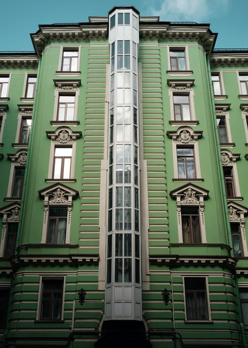 有关低角度拍摄, 圣彼得堡, 垂直拍摄的免费素材图片