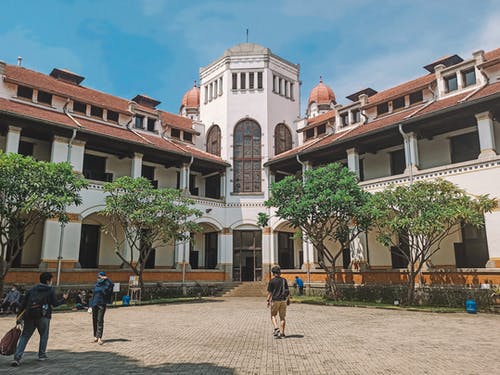 有关lawang sewu, 印尼, 建筑物正面的免费素材图片