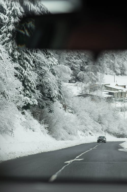 有关下雪的天气, 冬季, 冻结的的免费素材图片